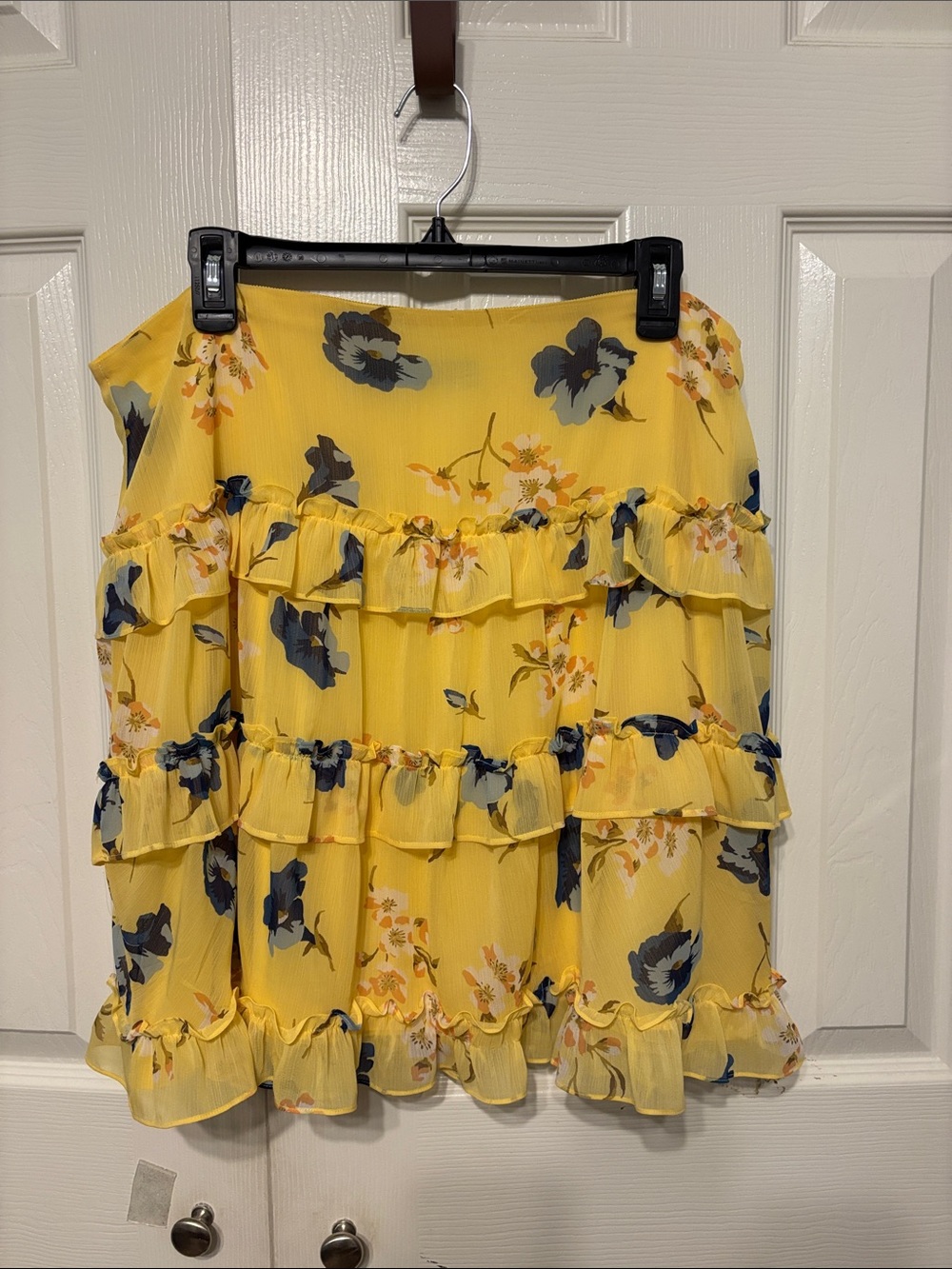 Lauren Ralph Lauren Ruffled Georgette Plus Skirt